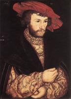 Lucas il Vecchio Cranach - Portrait of a Young Man